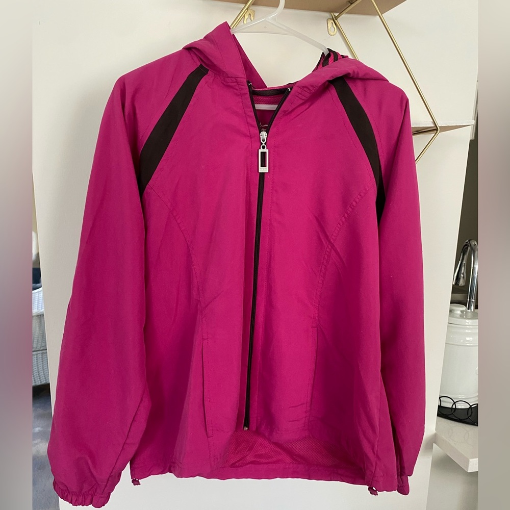 Three hearts wind breaker with hood